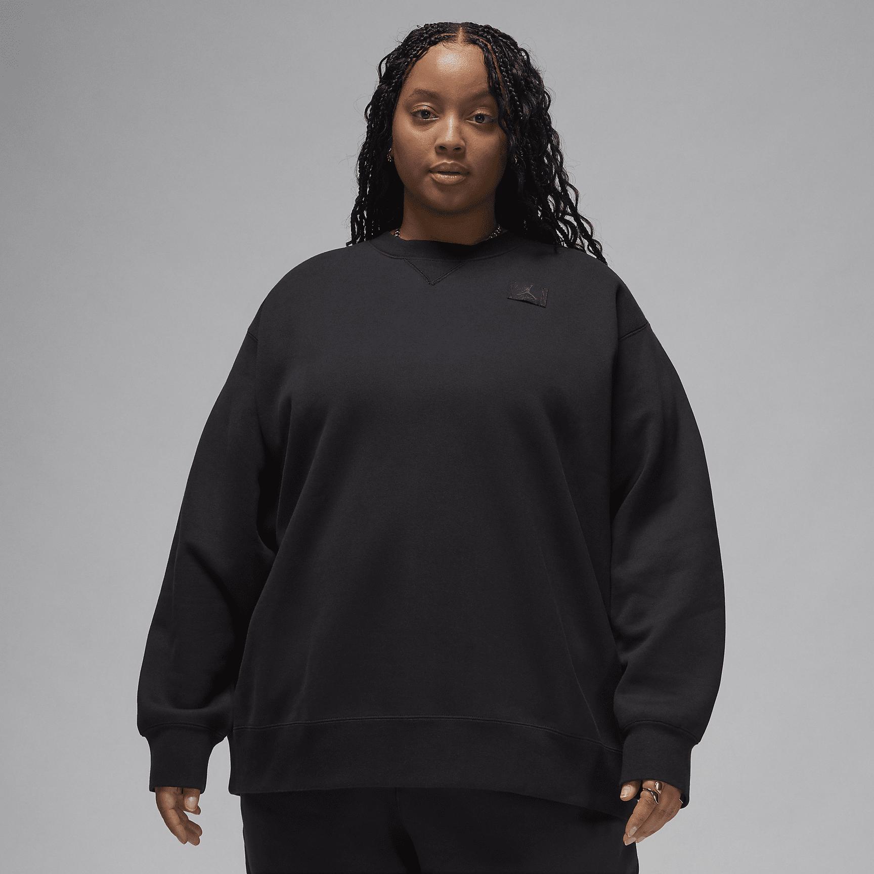 Jordan Flight Fleece Women's Crew-Neck Sweatshirt (Plus Size) Product Image