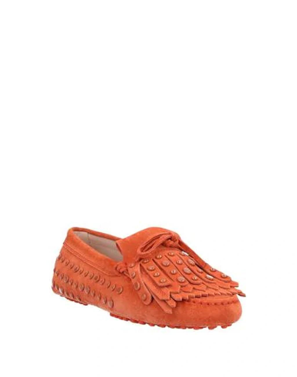 TOD'S Loafers In Orange Product Image