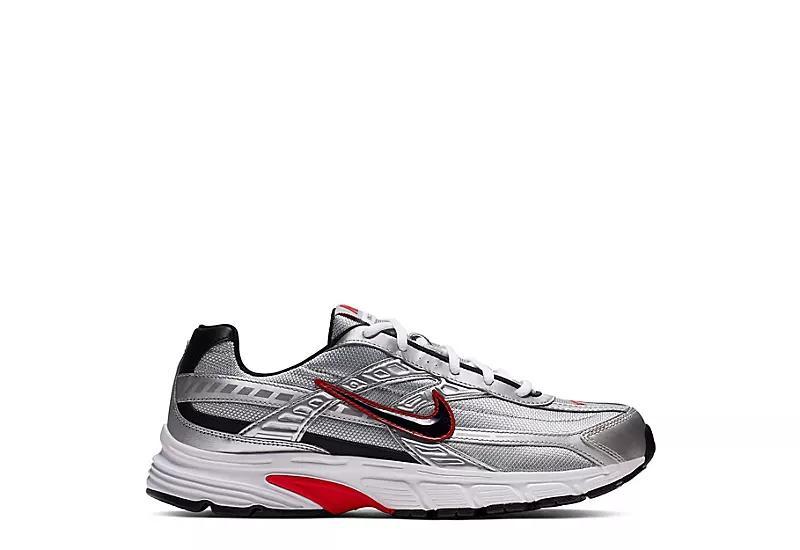 Nike Initiator Mens Running Shoes Grey Silver Black Product Image