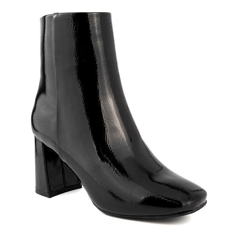 sugar Element Women's Closed Toe Dress Ankle Boots, Size: 7, Red Product Image