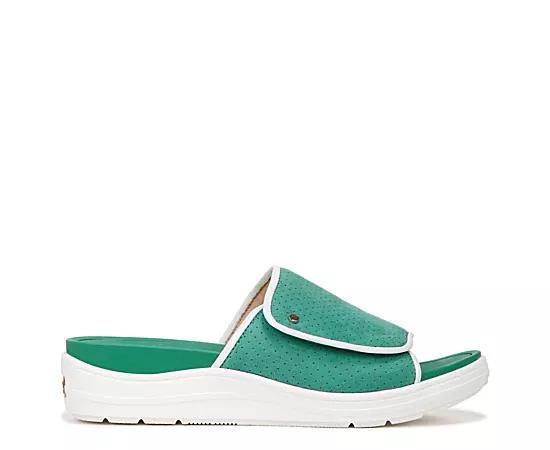 Dr. Scholl's Time Off Set Slide Sandal (Court Microfiber) Women's Sandals Product Image
