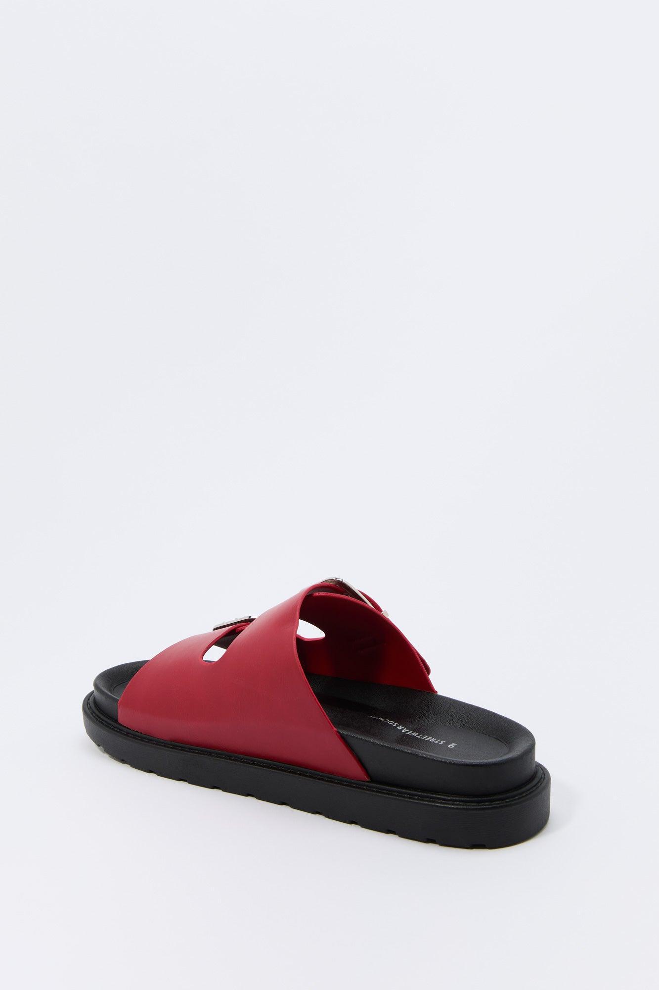 Grommet Buckle Sandal Female Product Image