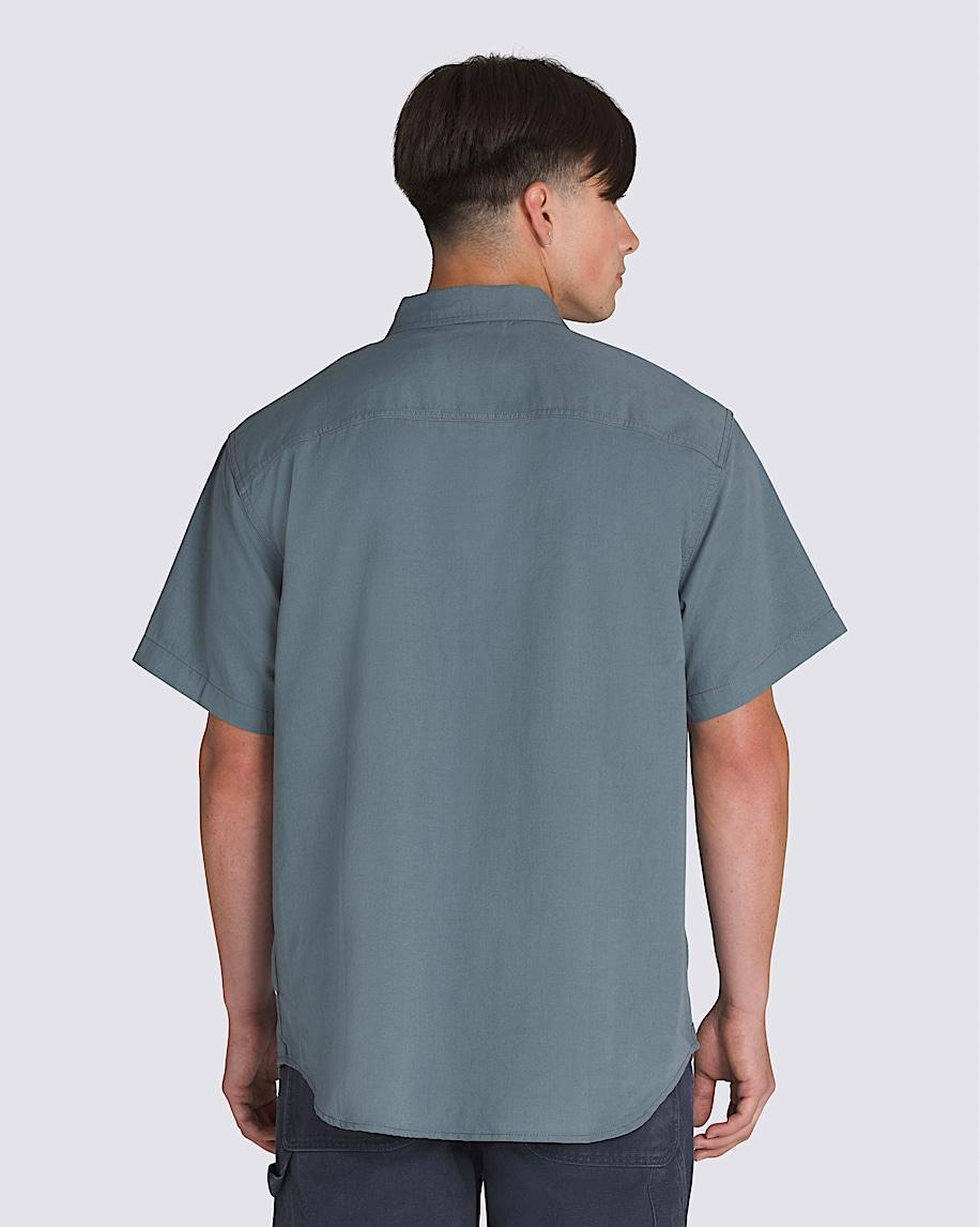 Lawson Woven Shirt in Stormy Weather Blue| Vans US Product Image