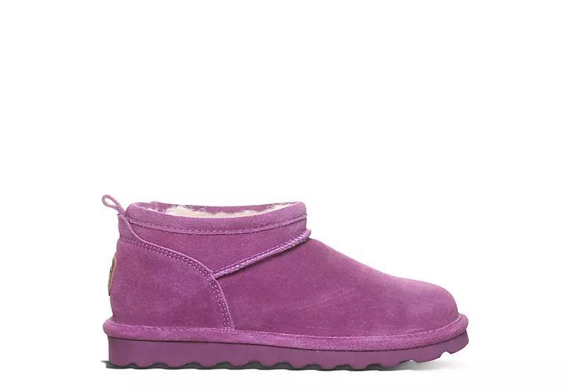 Bearpaw Super Shorty Women's Suede Winter Boots, Size: 9, Hypnotic Purple Product Image