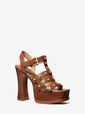 Jagger Studded Leather Platform Sandal Product Image