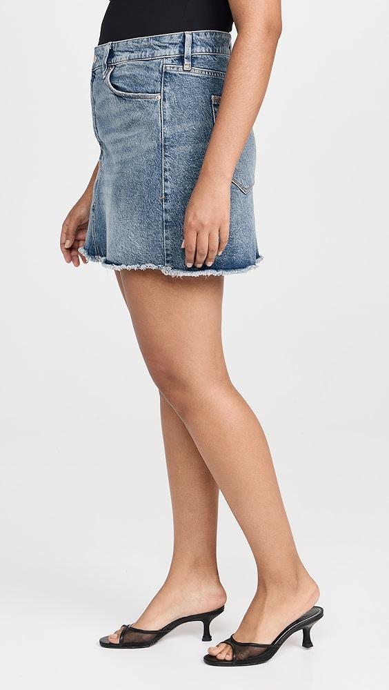 Good American Denim Uniform Mini Skirt | Shopbop Product Image