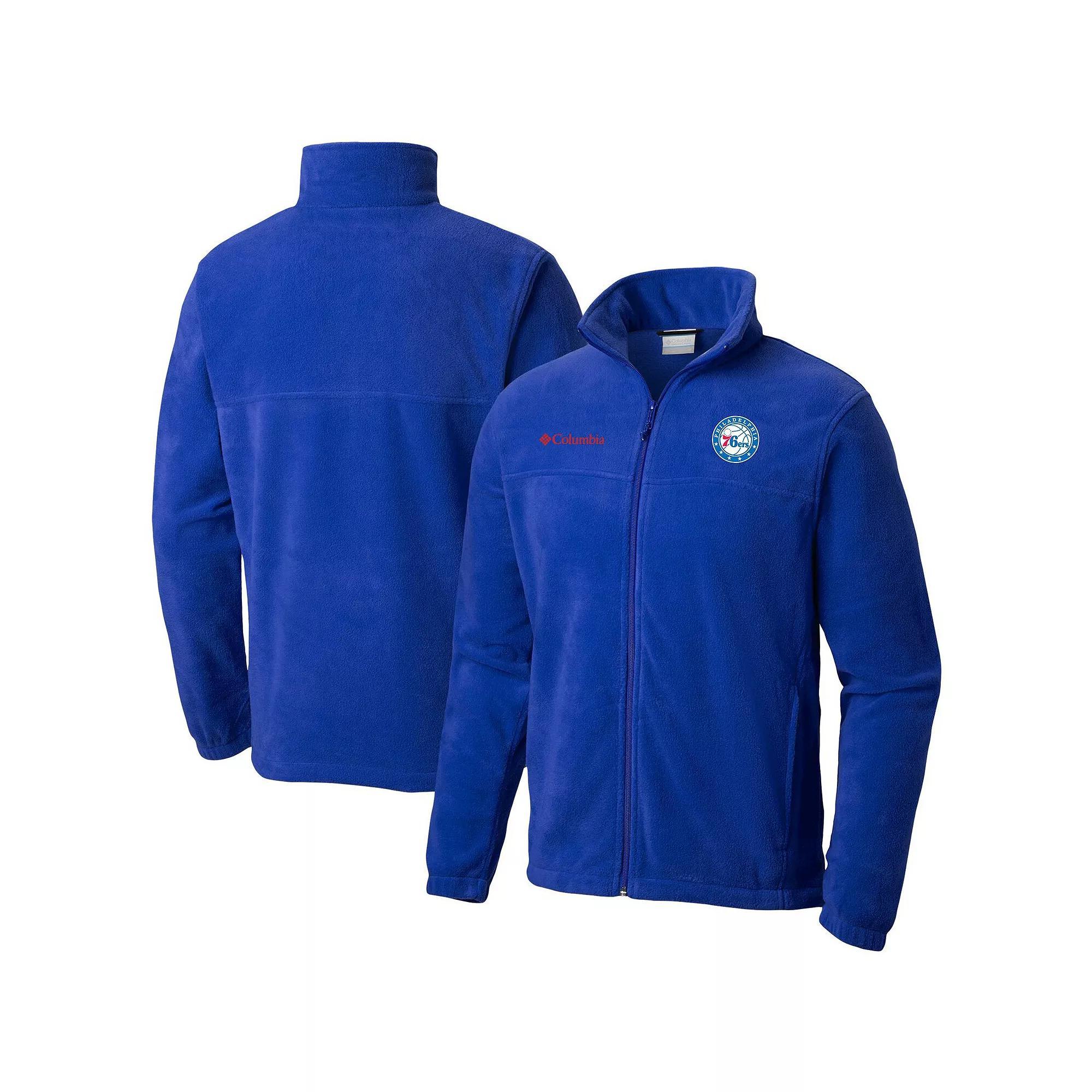Men's Columbia Royal Philadelphia 76ers Steens Mountain 2.0 Full-Zip Jacket, Size: Large, 76r Blue Product Image