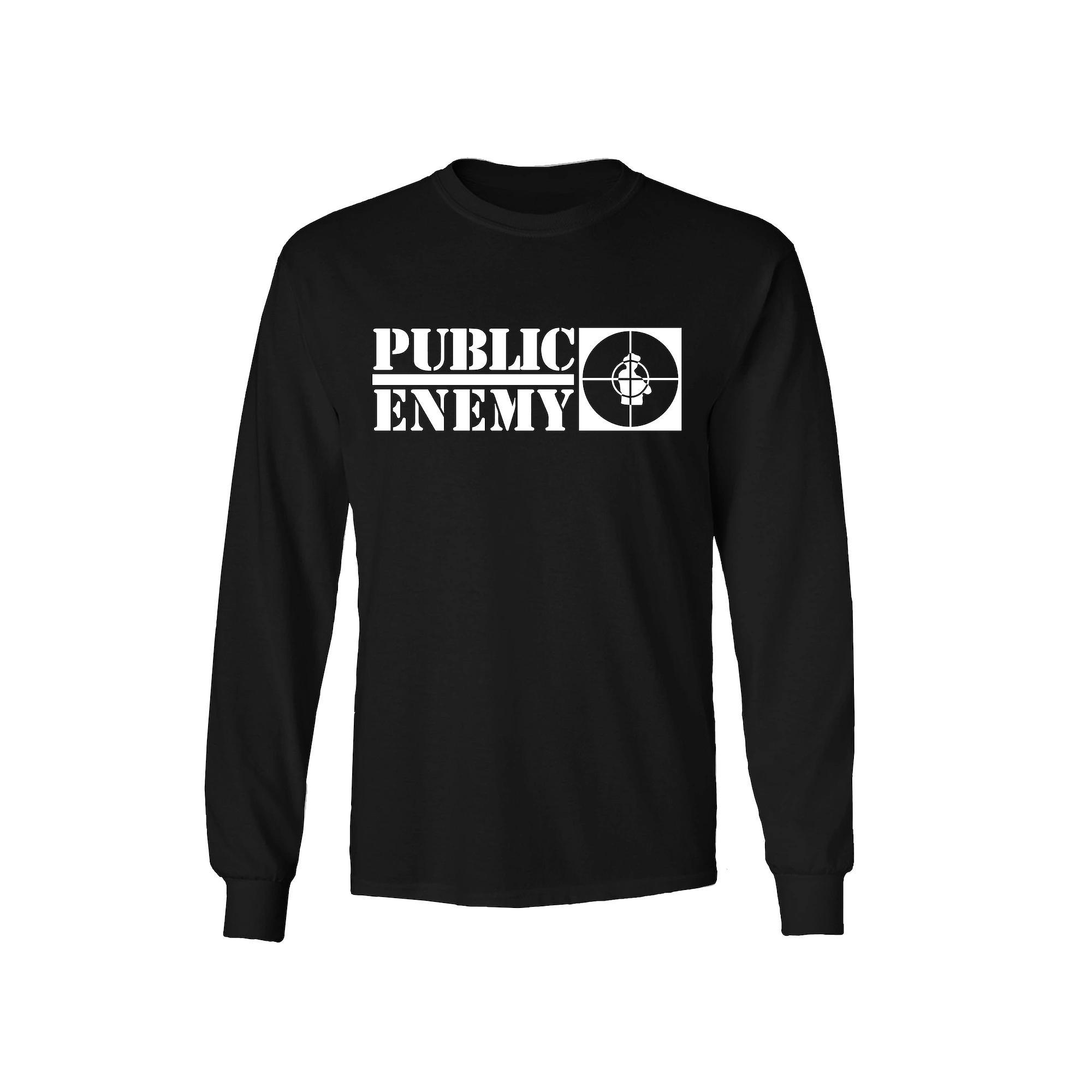Mens Public Enemy Logo Long Sleeve Tee Product Image
