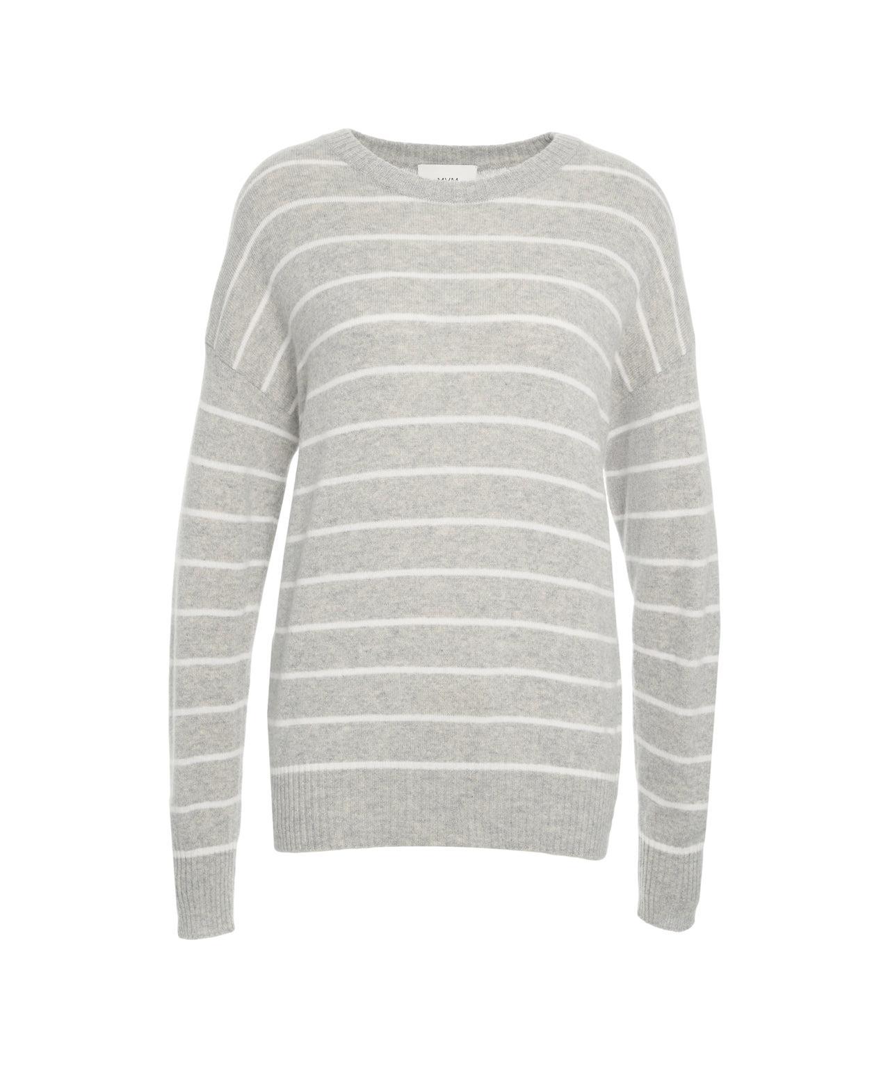 Striped knit sweater Product Image
