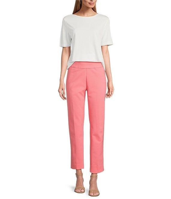 Investments the PARK AVE fit Elite Stretch Ankle Straight Pants Product Image