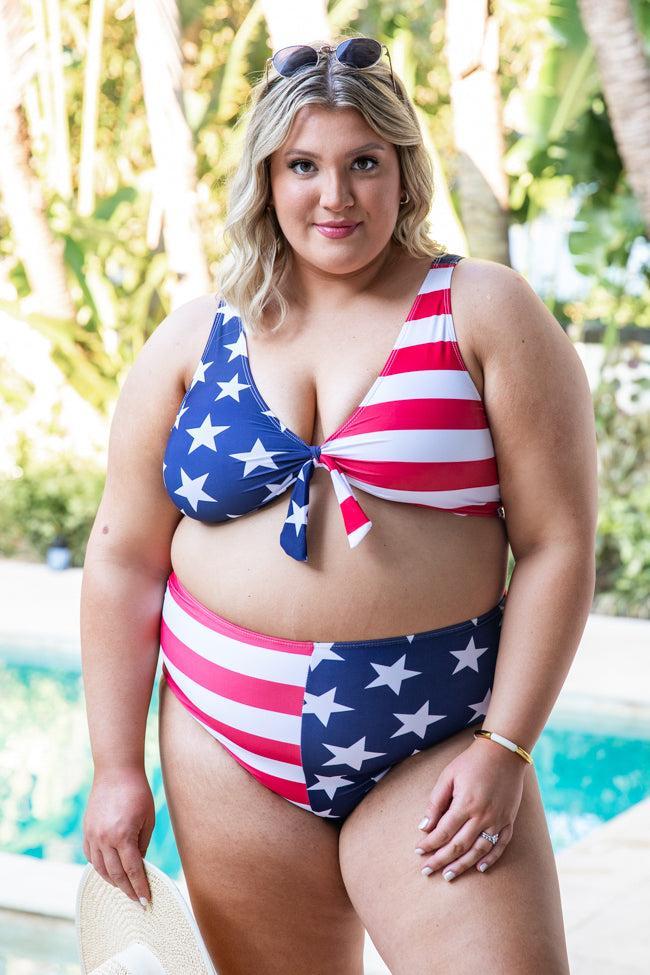 Party In The USA Stars and Stripes Bikini Bottoms SALE Product Image