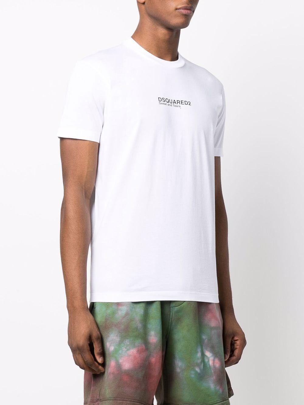 logo-print cotton T-shirt Product Image