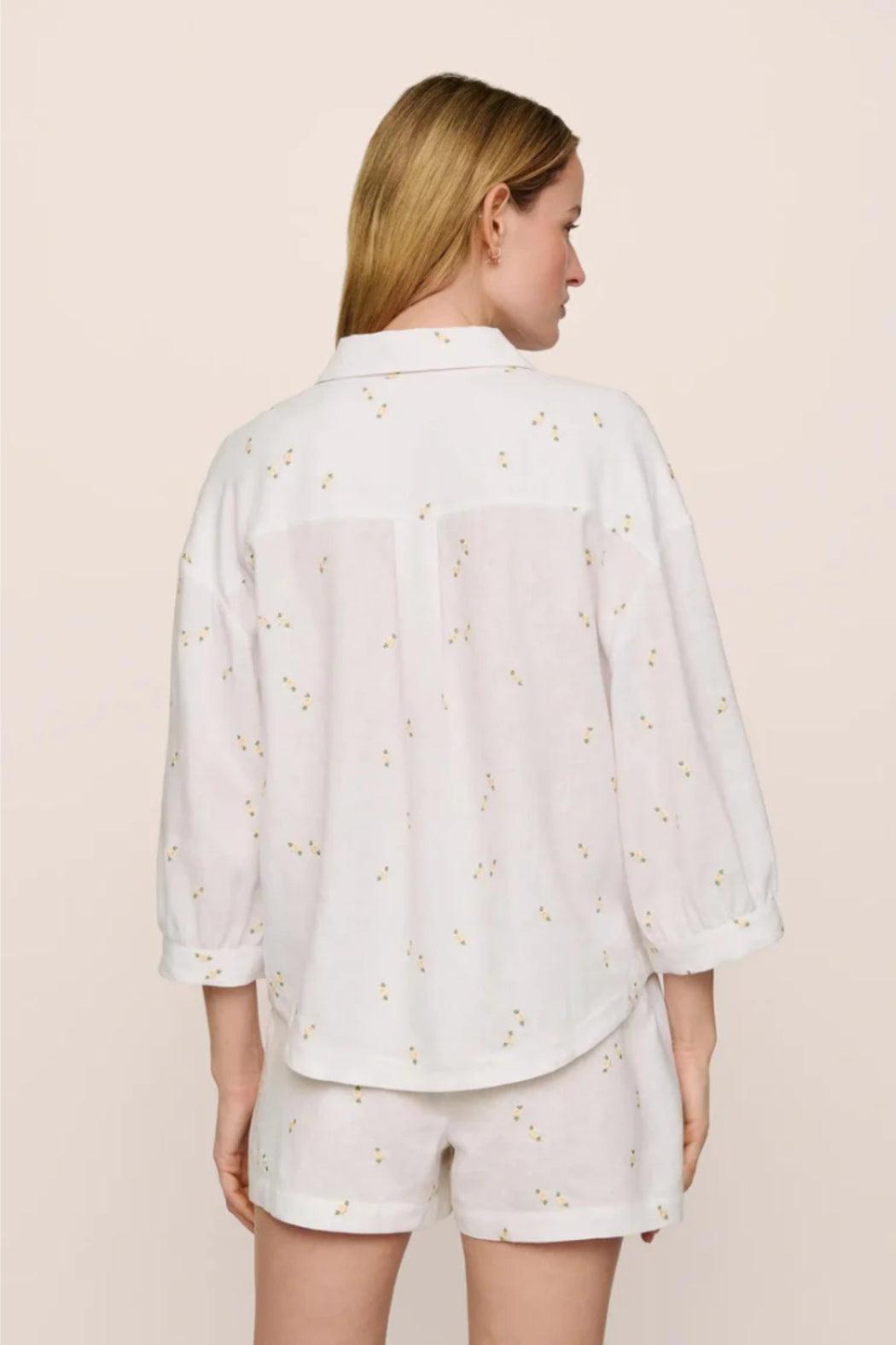 Linen Blend Relaxed Short Product Image