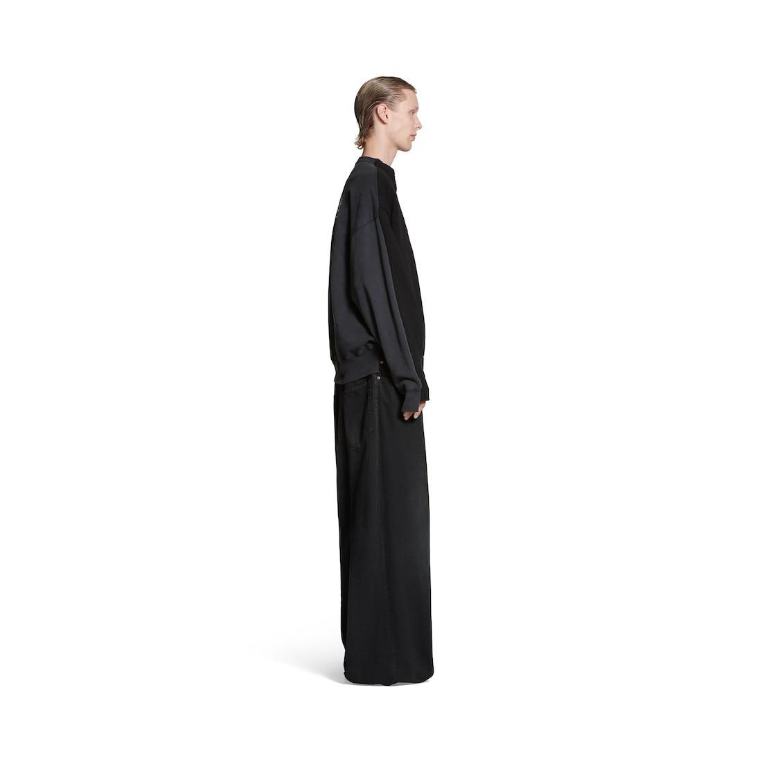 Political Campaign Hybrid Sweater in Black Product Image