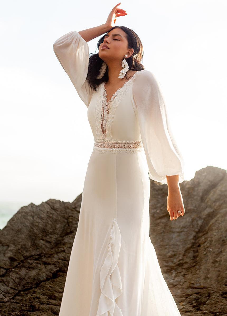 Emberlynn Bridal Gown in Lily Female Product Image