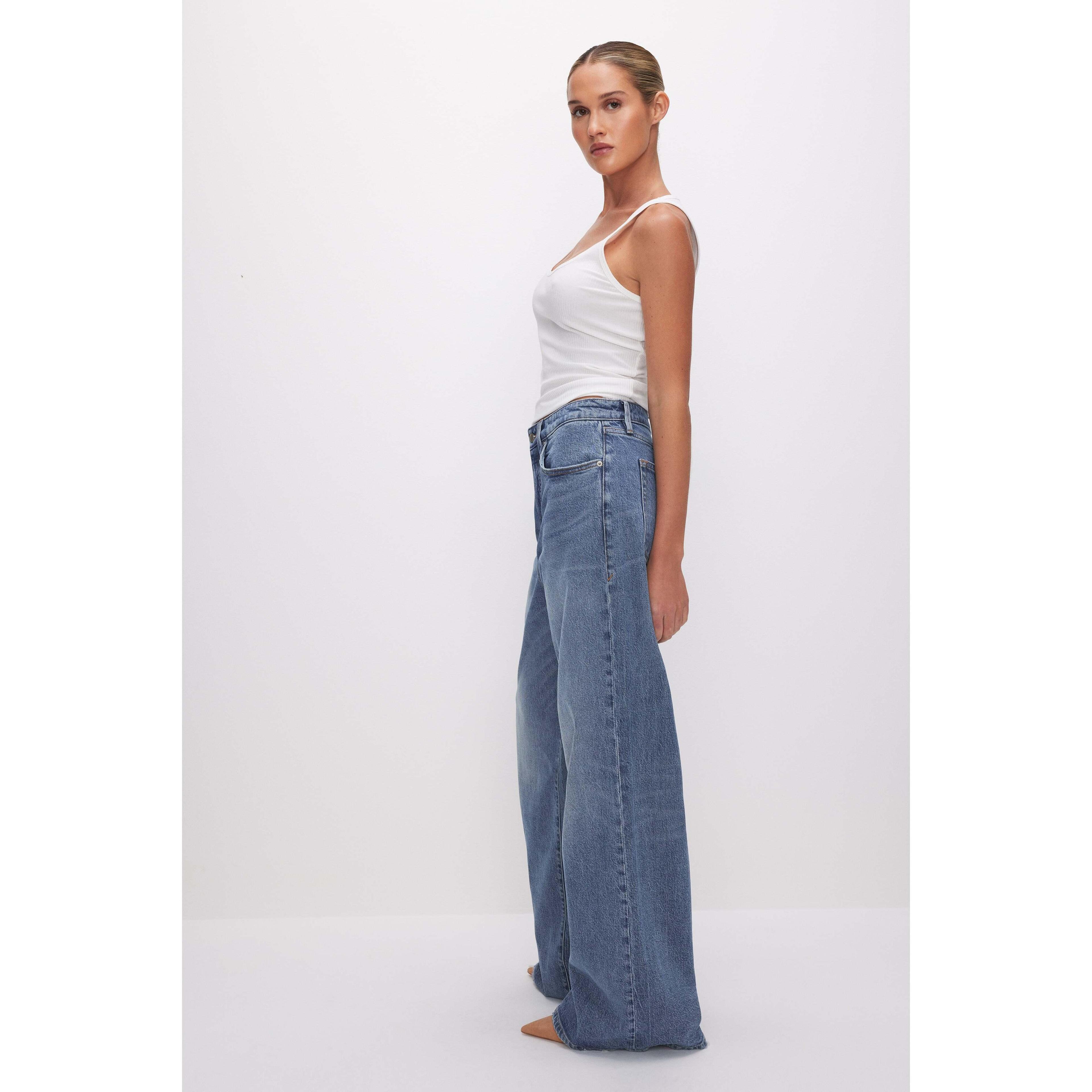 Womens Good Ease Baggy Jeans Product Image