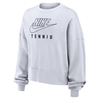 Nike Phoenix Fleece Women's Tennis Crew-Neck Sweatshirt Product Image
