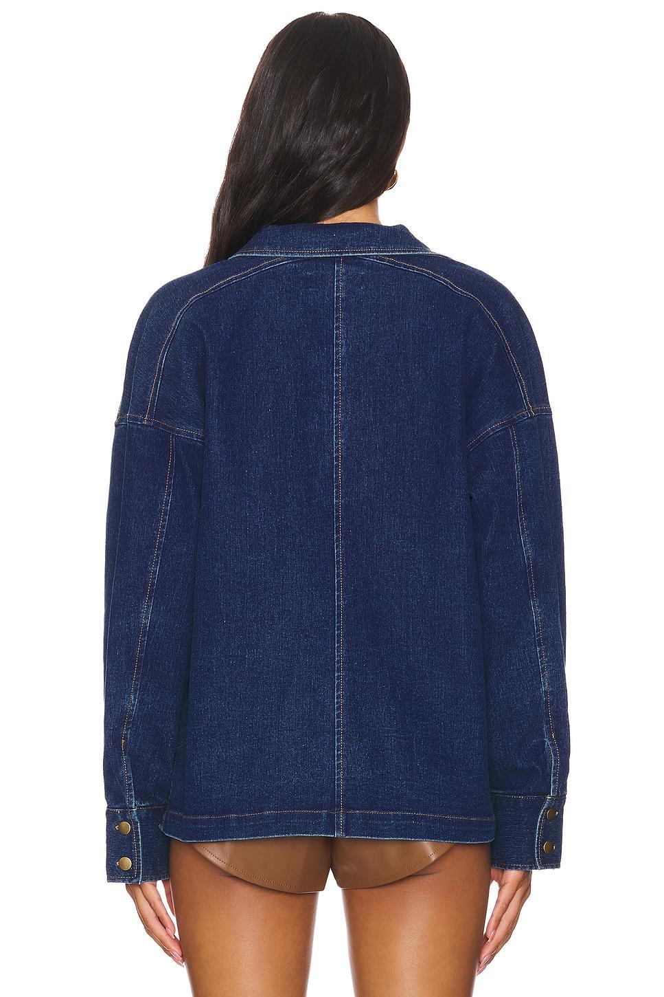 The Denim Shacket Central Park West Product Image