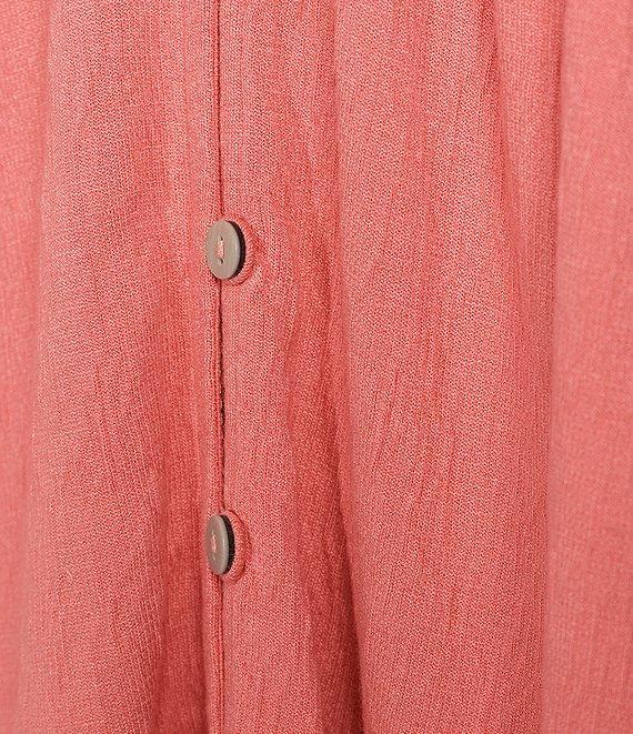 Lucky Brand V-Neck Sleeveless Lace Trim Top Product Image