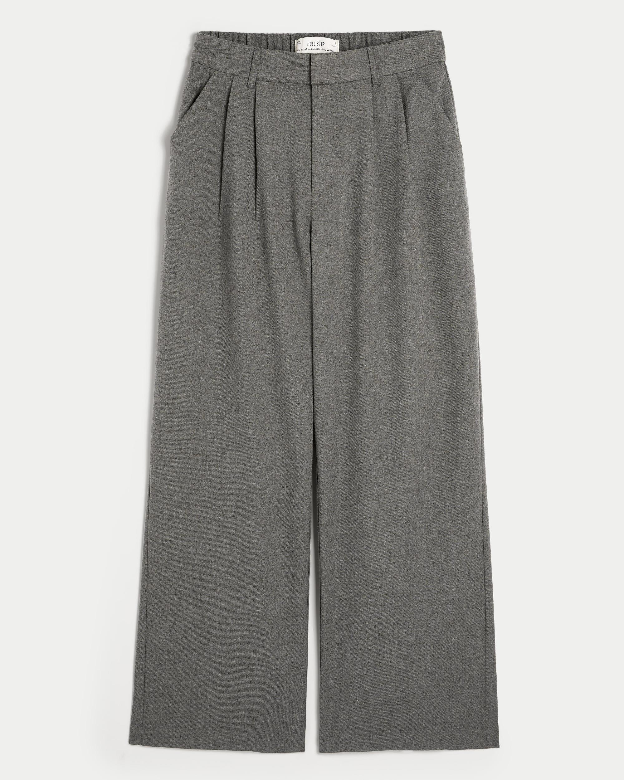 Hollister Livvy Ultra High-Rise Wide-Leg Pants Product Image