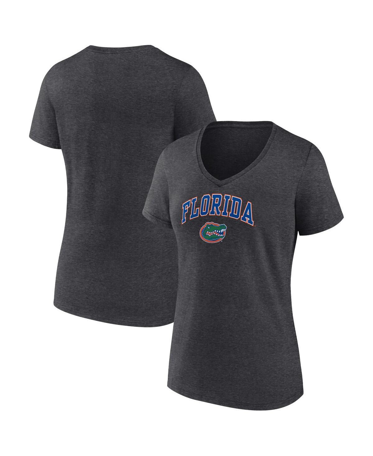 Women's Fanatics Red Carolina Hurricanes V-Neck T-Shirt, Size: Large Product Image