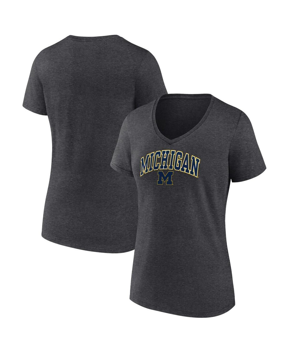 Women's Fanatics Red Carolina Hurricanes V-Neck T-Shirt, Size: Large Product Image