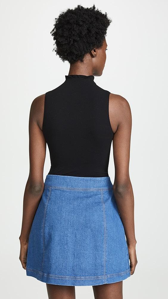 Commando Mockneck Sleeveless Thong Bodysuit | Shopbop Product Image