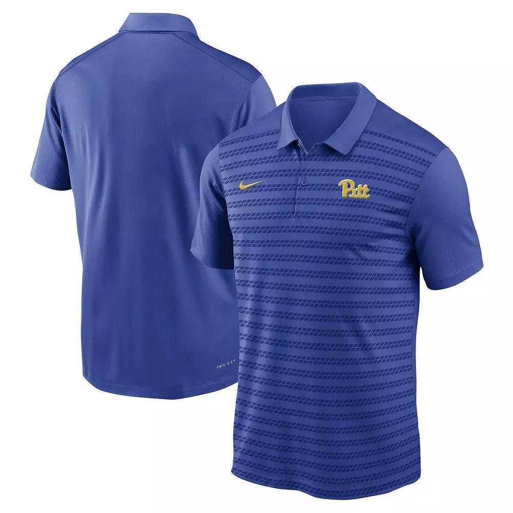 Mens Nike Royal Pitt Panthers 2024 Sideline Victory Coaches Performance Polo Product Image