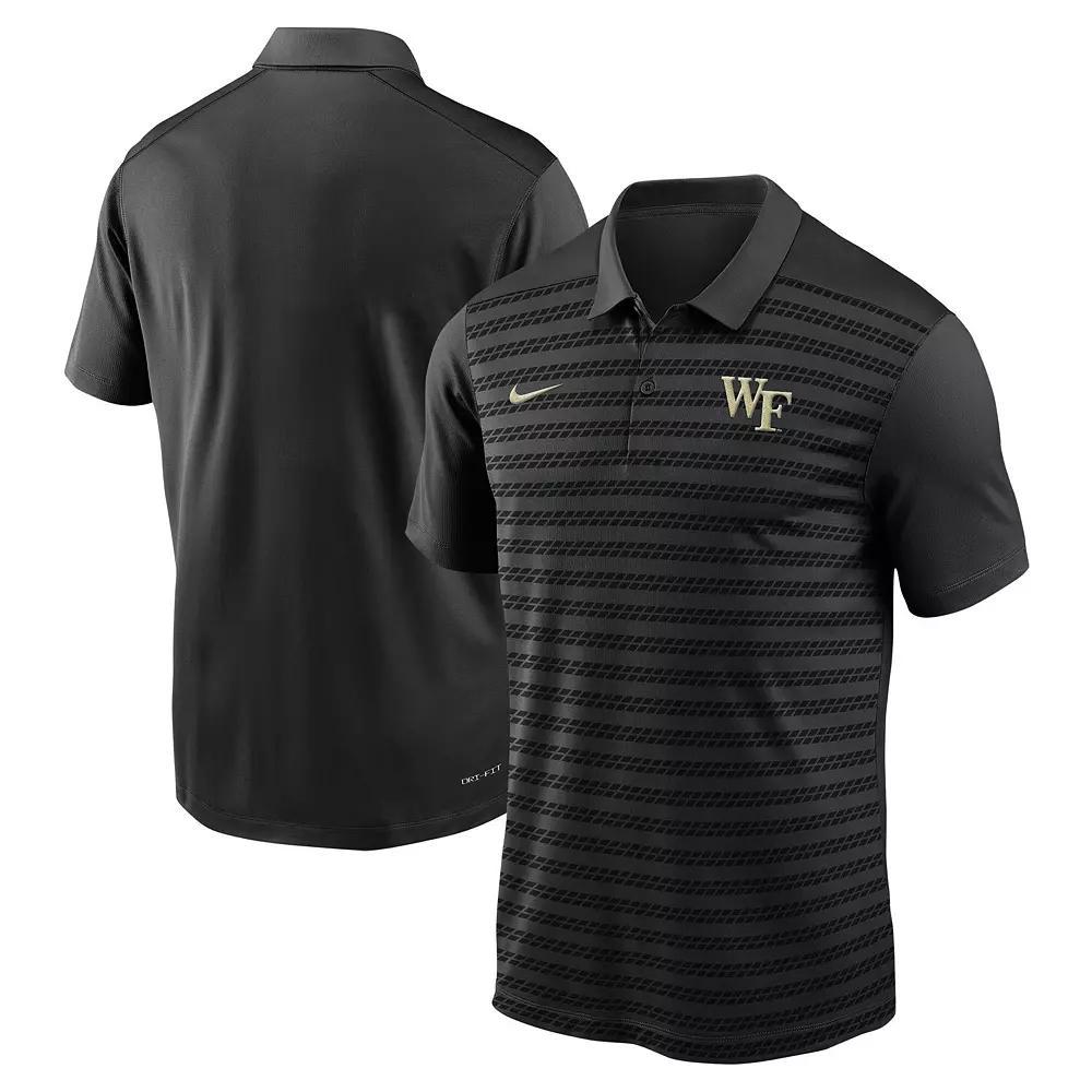 Men's Nike Black Wake Forest Demon Deacons 2024 Sideline Victory Coaches Performance Polo, Size: XL, Wfu Black Product Image