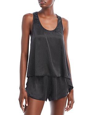 Womens Washable Silk Tulip-Back Pajama Set Product Image