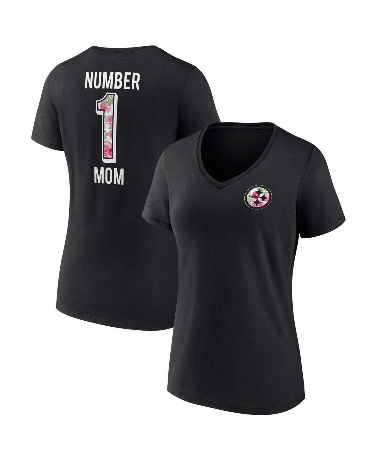 Women's Fanatics Branded Cardinal Arizona Cardinals Team Mother's Day V-Neck T-Shirt, Size: Large, Red Product Image