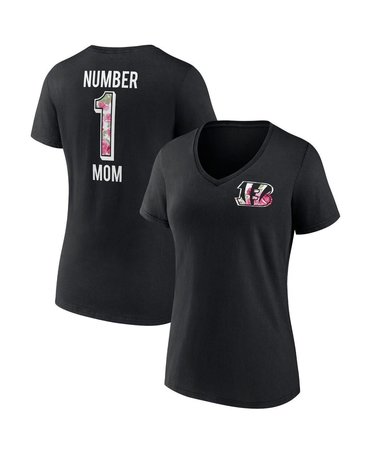 Women's Fanatics Branded Cardinal Arizona Cardinals Team Mother's Day V-Neck T-Shirt, Size: Large, Red Product Image