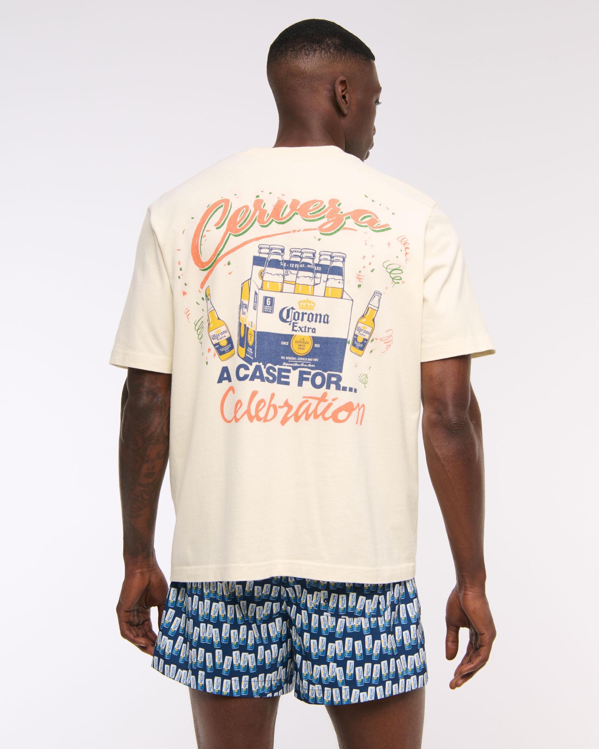Corona Vintage-Inspired Graphic Tee Product Image