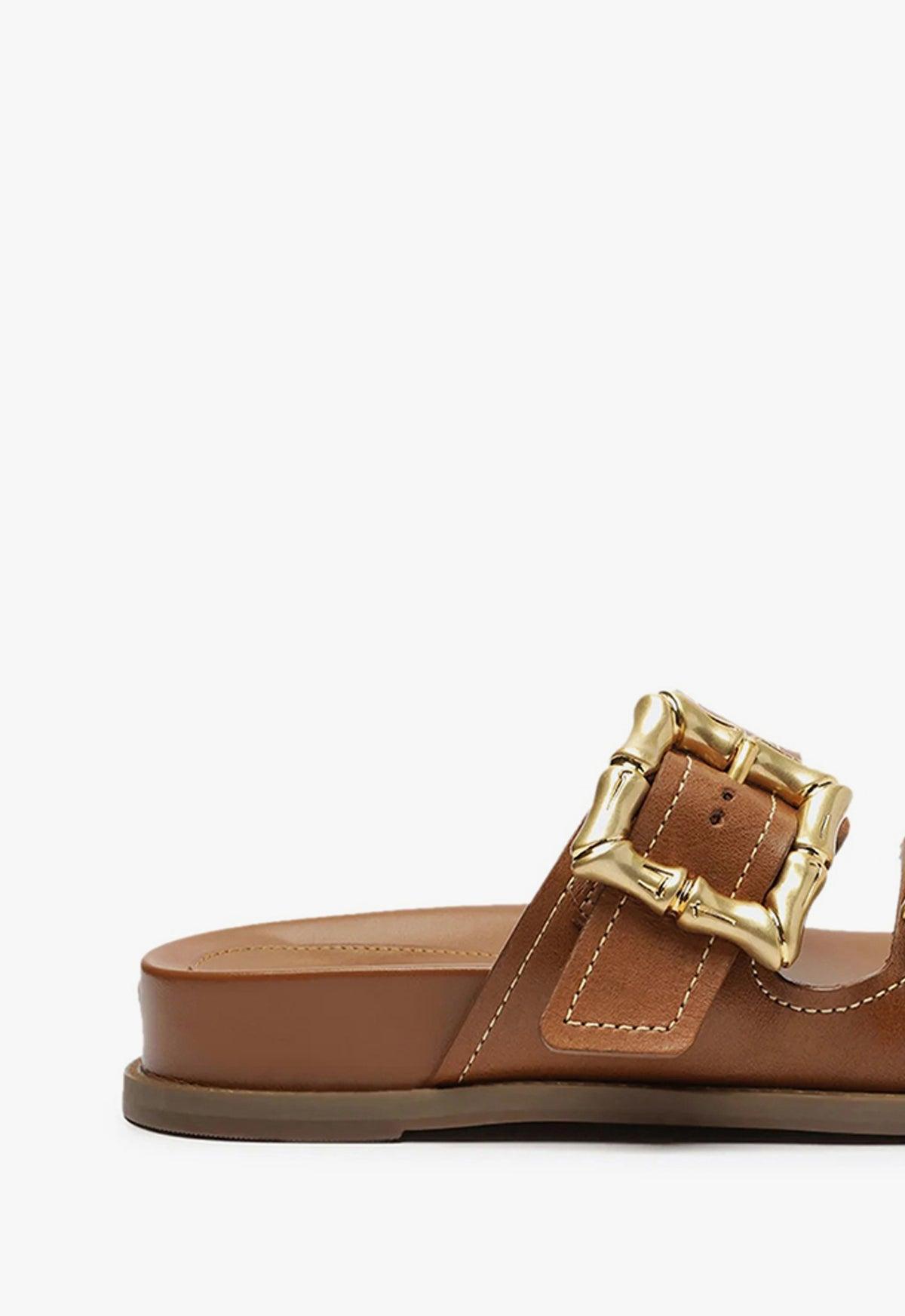 Womens Enola Sporty Leather Sandals Product Image
