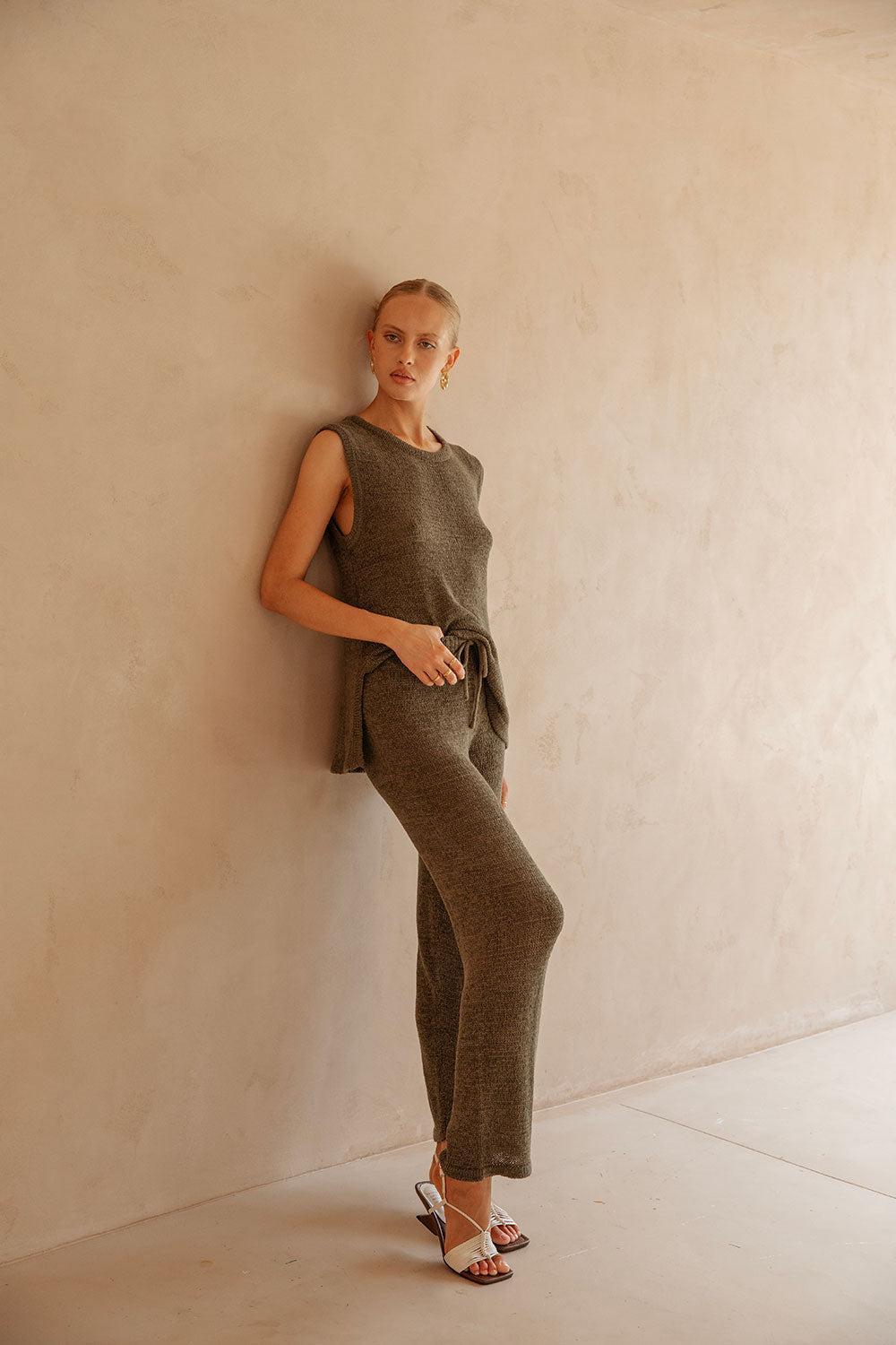 Louka Top - Olive Product Image