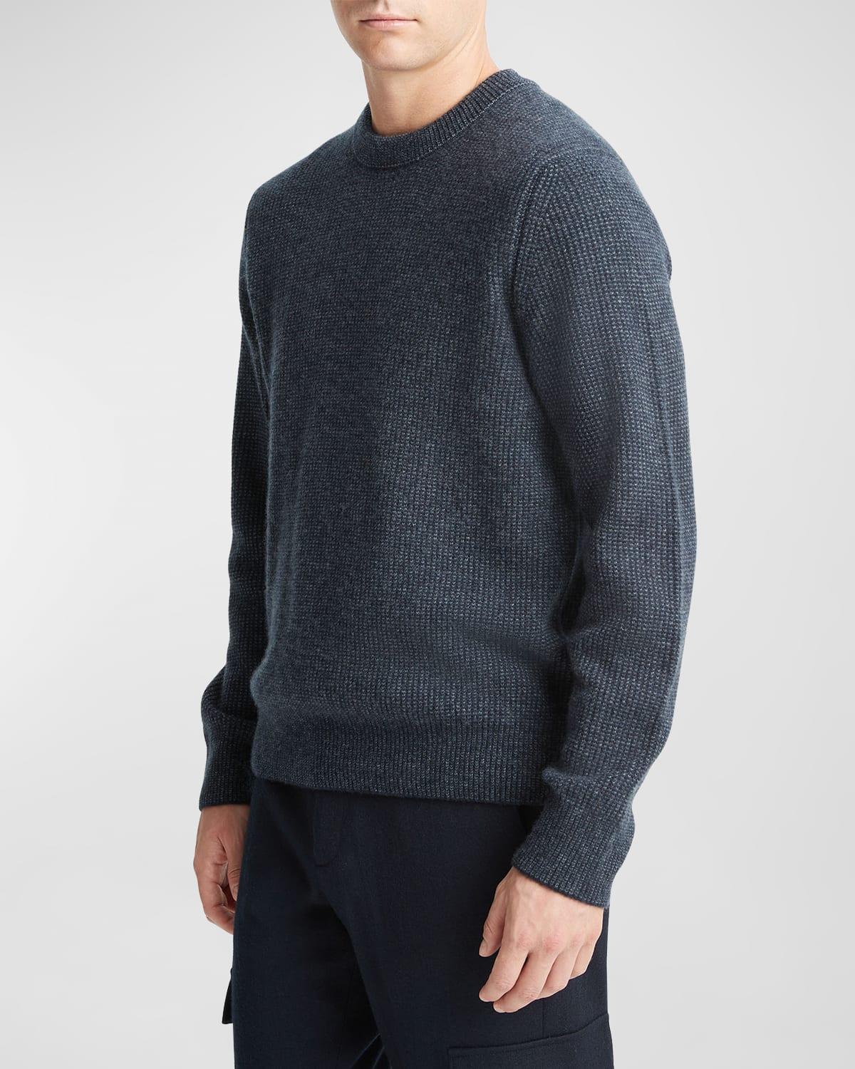 Mens Boiled Cashmere Thermal Sweater Product Image