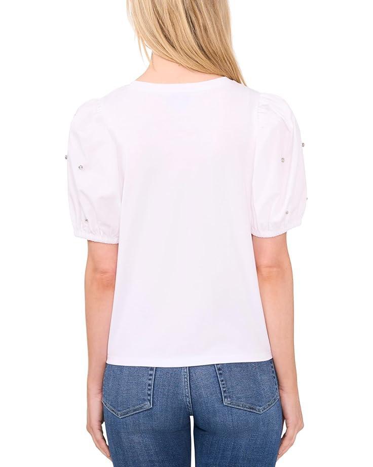 Poplin Corsage Top Product Image