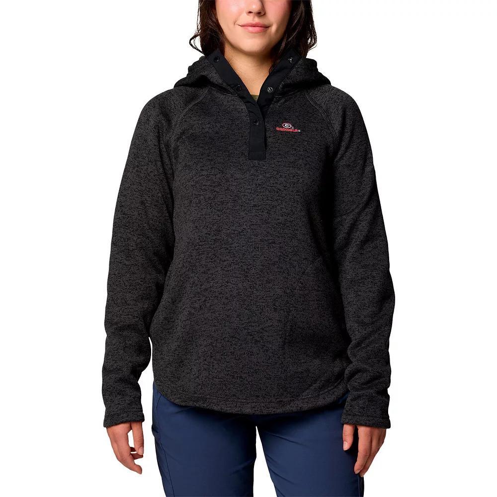 Women's Columbia Black Georgia Bulldogs Sweater Weather Raglan Pullover Hoodie, Size: Medium Product Image