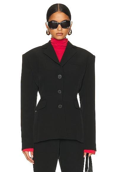 Helsa Recycled Twill S Curve Jacket Product Image