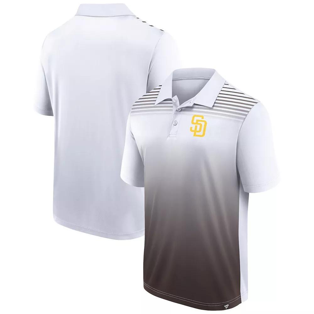 Men's Fanatics Branded White/Black Pittsburgh Steelers Sandlot Game Polo, Size: Small Product Image