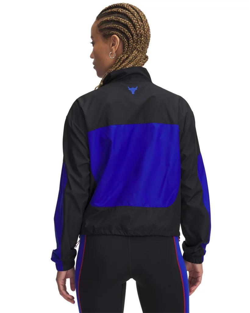 Women's Project Rock Woven Full-Zip Product Image