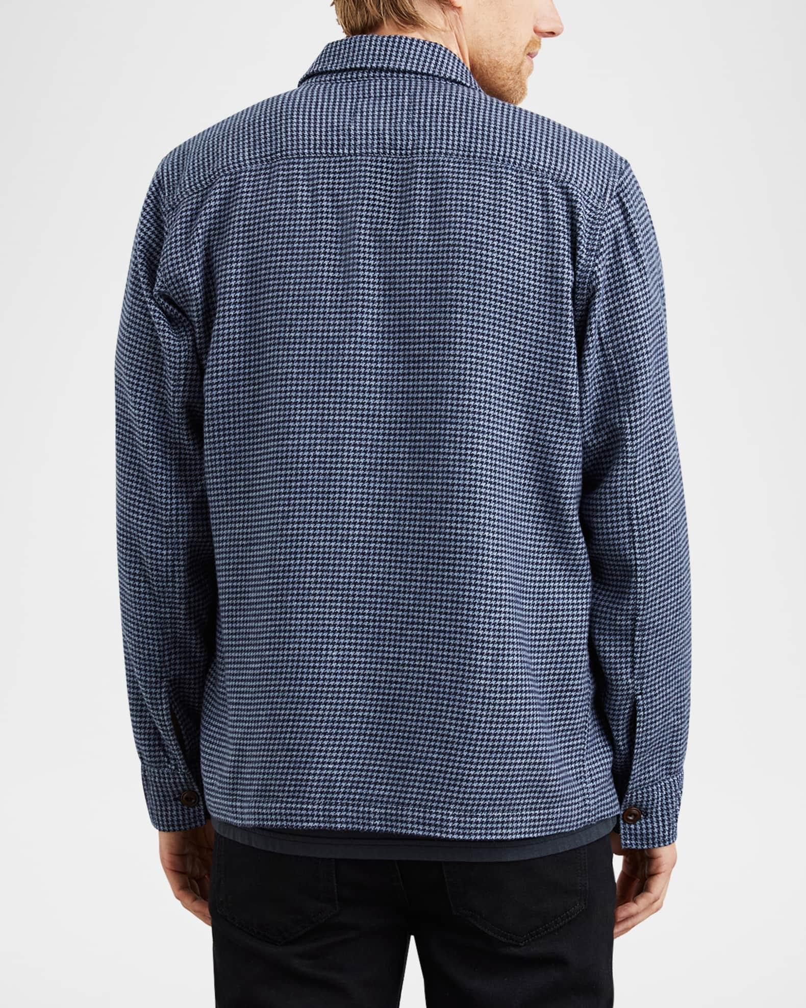 Mens Kerouac Micro-Houndstooth Overshirt Product Image