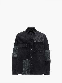 PATCHWORK OVERSHIRT in black | JW Anderson US  Product Image
