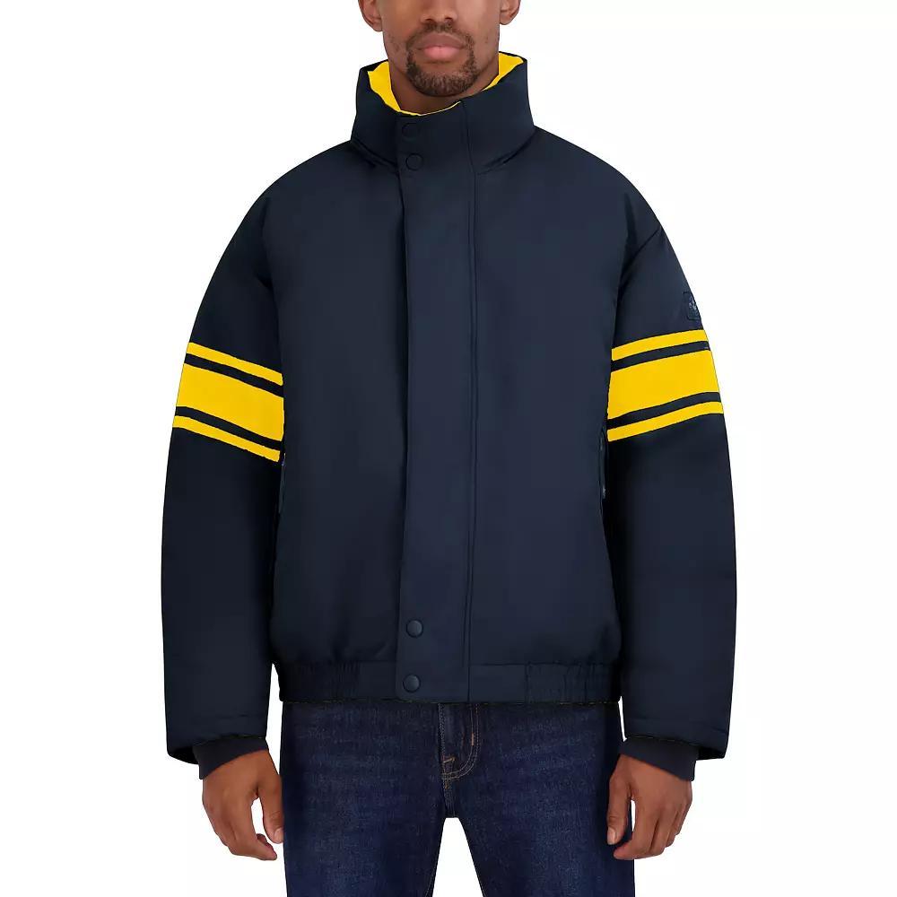 Men's Nautica Vintage Puffer Jacket, Size: Medium, Blue Product Image