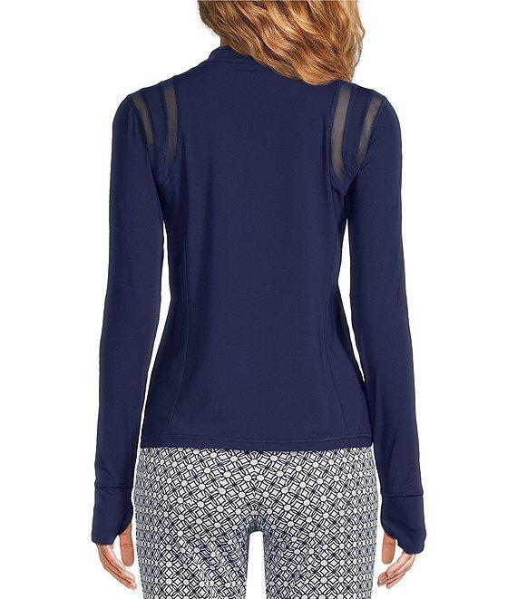 Lilly Pulitzer Islandia Half Zip Long Sleeve Sun Guard Top Product Image