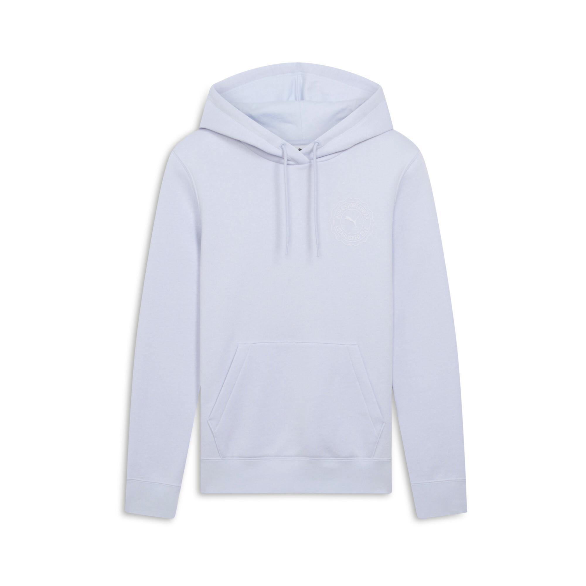 PUMA GRAPHICS Emblem Women's Hoodie Product Image
