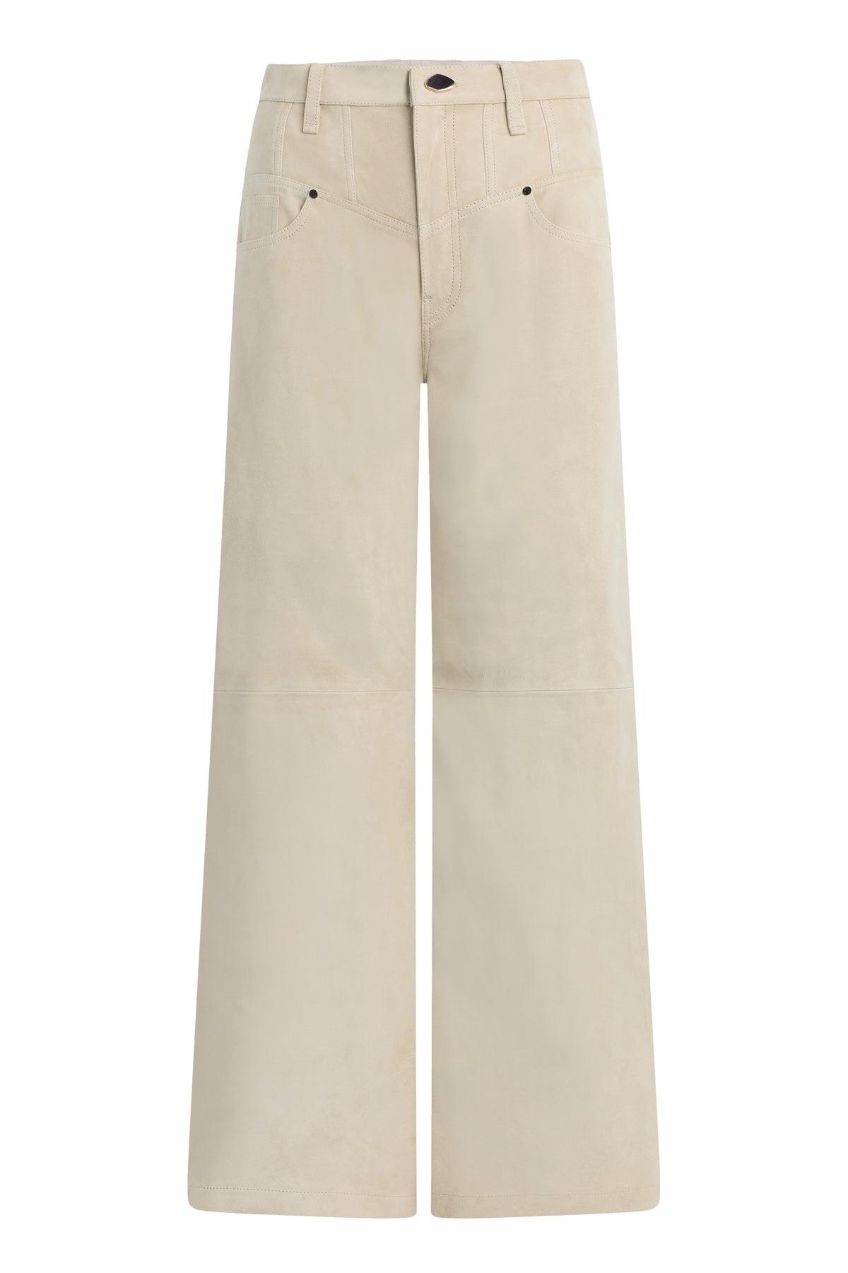 Jodie Seamed Front Yoke Wide Leg Female Product Image