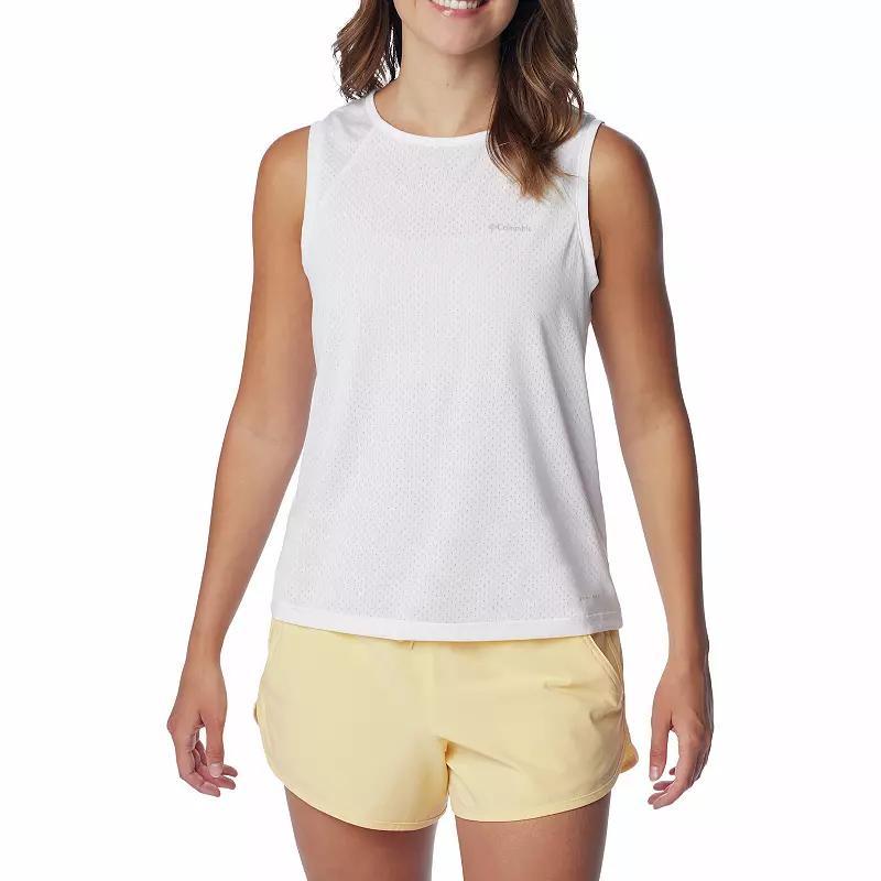 Women's Columbia Bogota Bay Omni-Wick Tank Top, Size: XXL, White Product Image