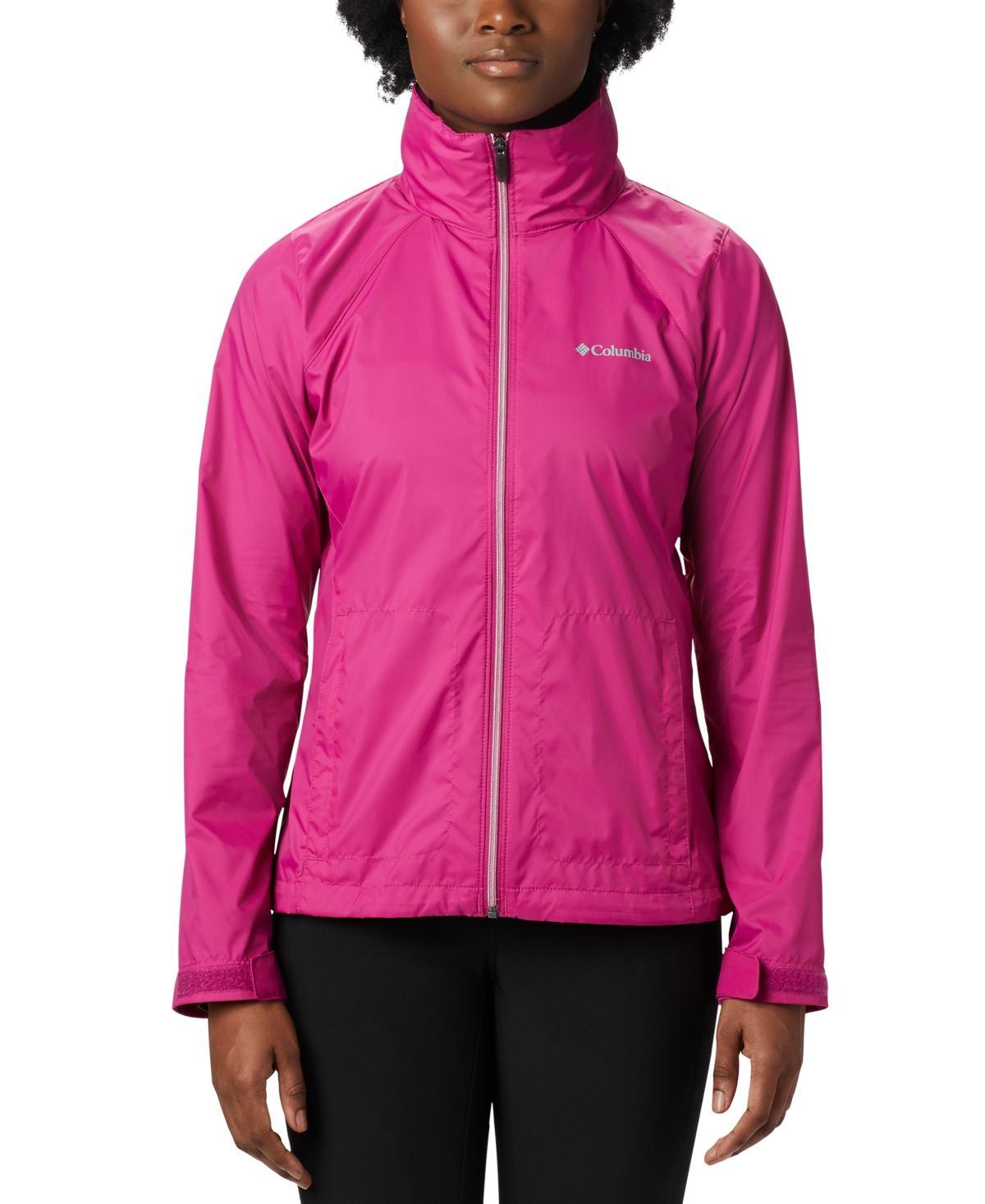 Women's Columbia Switchback III Hooded Packable Jacket, Size: XL, Black Product Image