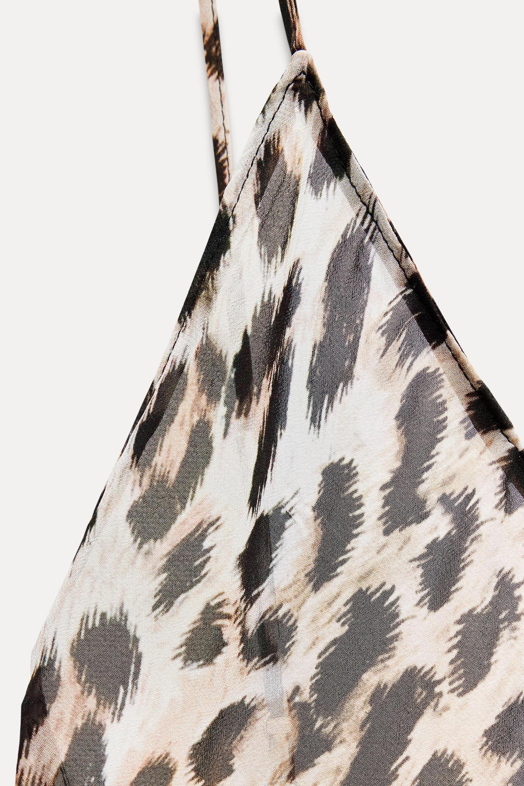 ZW COLLECTION ANIMAL PRINT CUT OUT TOP Product Image